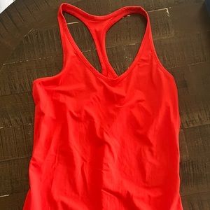 Nike racer back tank top